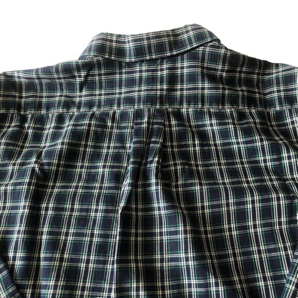 LL Bean Mens Wrinkle Free Traditional Fit Button Up Plaid Size XL  Regular - Picture 10 of 12